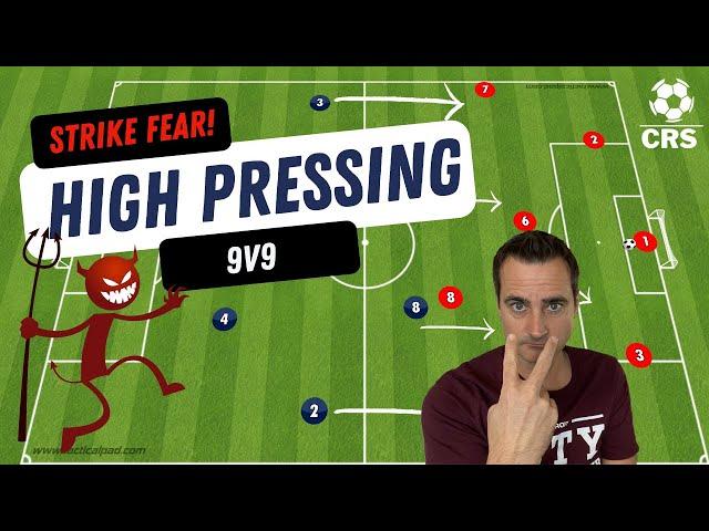 HIGH PRESSING in Youth Soccer - You Can Do It!!