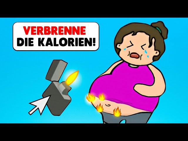 Wenn Mobile Games Kinder zum abnehmen motivieren wollen…