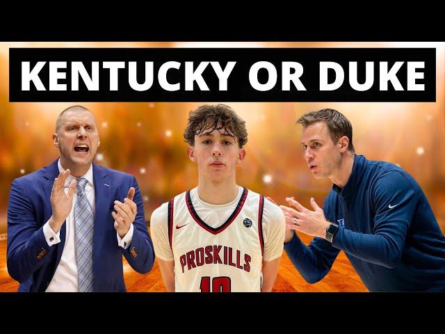 KENTUCKY AND DUKE BASKETBALL ARE RECRUITING 5-STAR PROSPECT HUDSON GREER