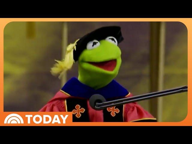 Kermit the Frog delivers inspiring message to class of 2025