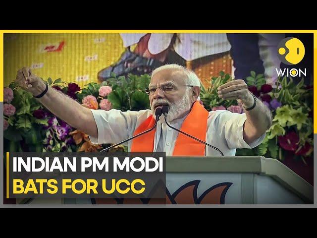 Indian PM Modi pitches for Uniform Civil Code in poll-bound Madhya Pradesh | WION News