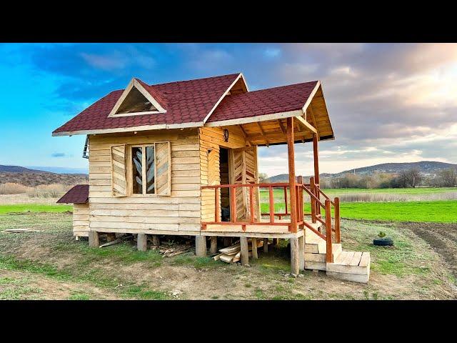 I'm Making Afforestation, Woodshed, Wooden Blinds and Wooden Table for a Wooden House