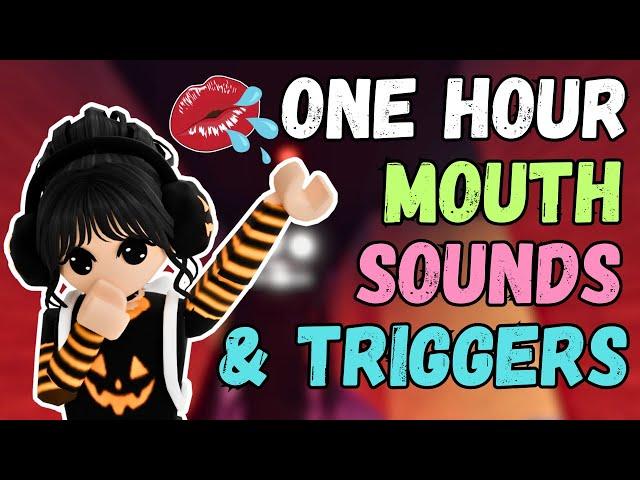 Roblox ASMR: ONE HOUR Wet Mouth Sounds + Triggers (Glue Sticks, Spoolie, Eating, Whispering, MORE)