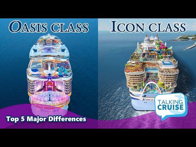 Oasis Class vs Icon Class Cruise Ships | Top 5 Differences