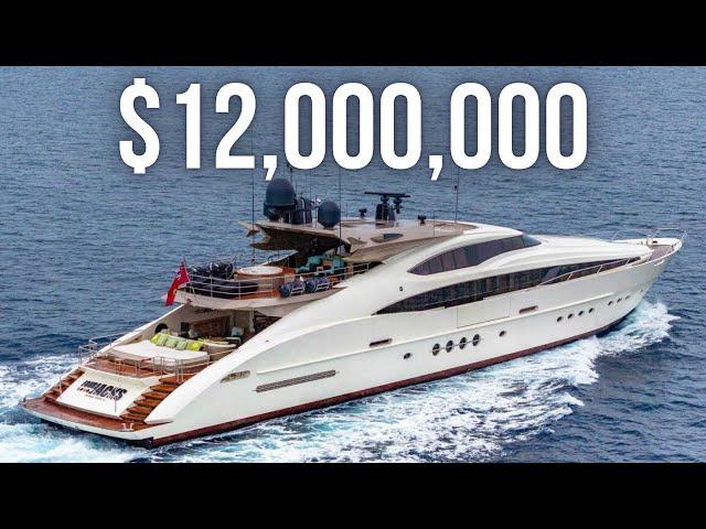 Touring a MASSIVE 150' SPORT YACHT | $12,000,000 Palmer Johnson 150 Sport Yacht Walkthrough