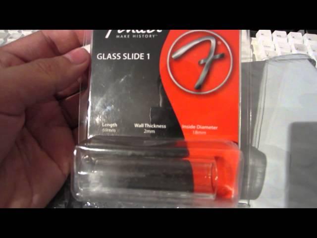 Fender Glass Slide Unboxing + Review