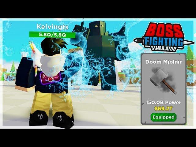 *NEW* TOP SIMULATOR GAME with BOSSES! I BEAT THE STRONGEST BOSS IN FIGHTING SIMULATOR ROBLOX