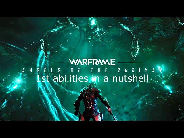 Warframe - 1st abilities in a nutshell