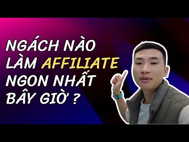 Ngách nào làm affiliate tốt nhất bây giờ ? | Big Man Marketing