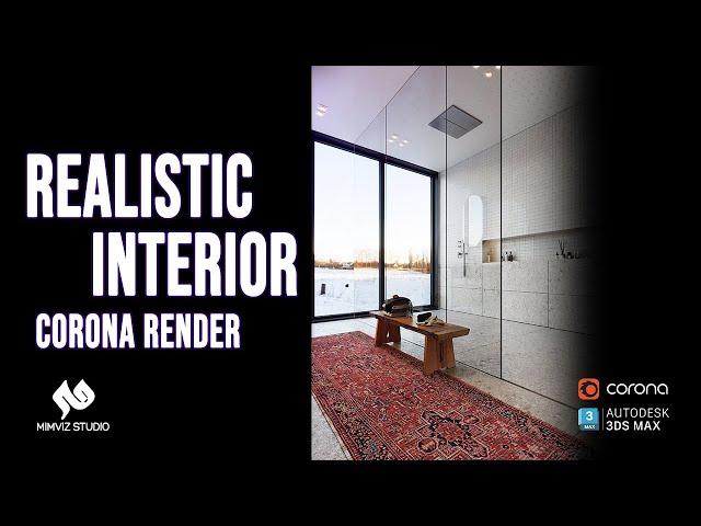 Interior 3D Visualization for Beginners | 3Ds Max + Corona Render