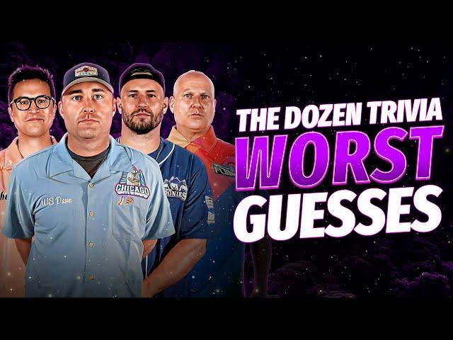 The WORST Guesses In The History Of The Dozen Trivia League