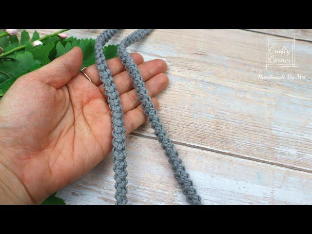 Crochet Easy Cord // Bag Strap Beginner Friendly