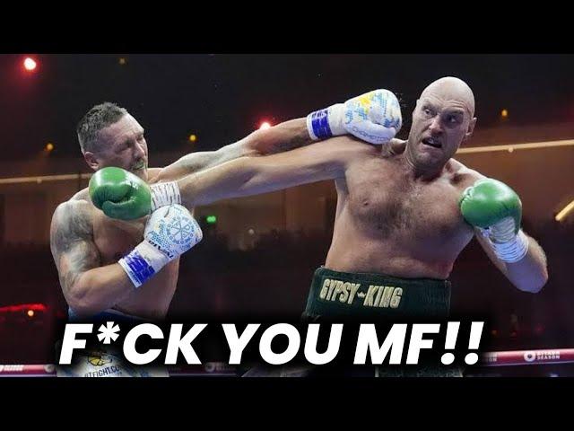 JUST NOW :Tyson Fury and Usyk's Confrontation Just Changed Boxing FOREVER!