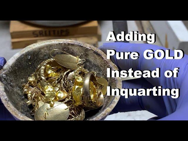 Adding PURE GOLD Instead of Sterling Silver