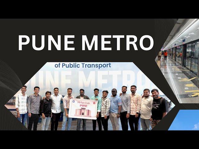 Pune Metro Vlog  Swargate Metro Journey  District Court to Swargate Exploring Metro Station