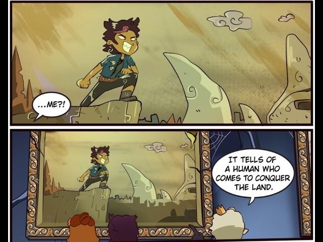 The owl house comic: Luzifer AU: Prophecy