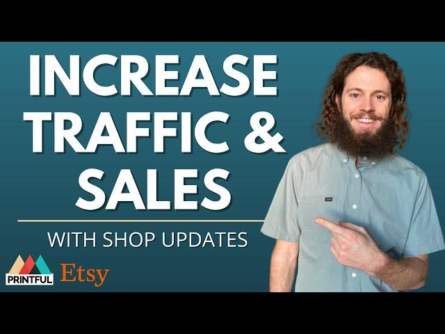 How to do Etsy Shop Updates [Etsy Tips for New Sellers]