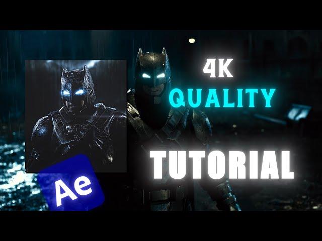 4K QUALITY tutorial | After Effects + Topaz Video Enhance