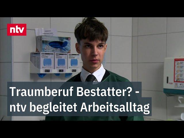 Traumjob Bestatter? Azubis berichten von ihrer Berufswahl | ntv