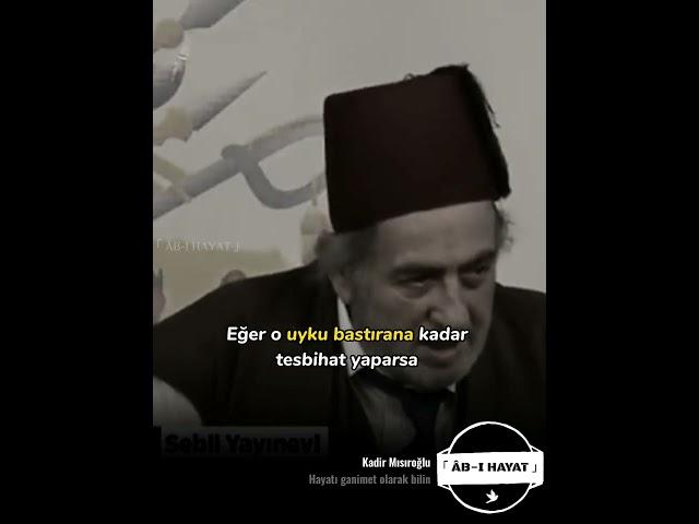 Kadir Mısıroğlu | Bereketli Ömür