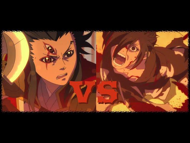 Dororo : Hyakkimaru vs Tahomaru アニメ (Final fight)(English sub)