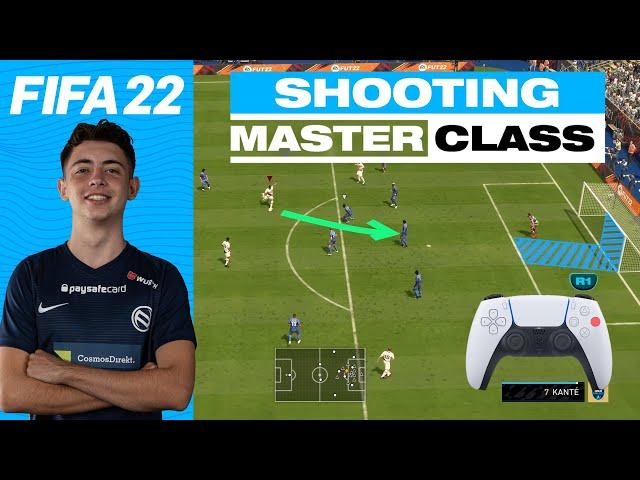 FIFA 22 Shooting Tutorial - Score goals like a Pro Player ft. DullenMIKE | FGS 22