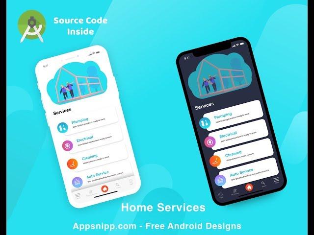 Android Services App with full source code - appsnipp