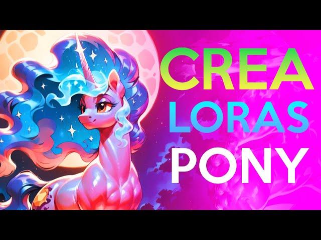 Tutorial Como crear LORAS  para Pony Diffusion