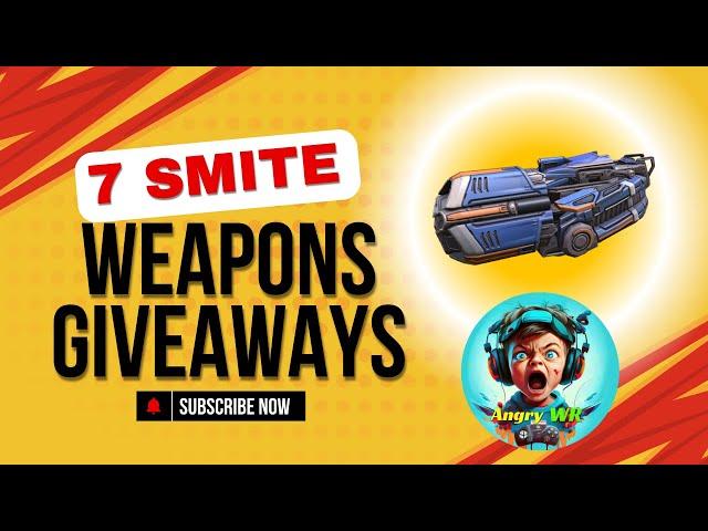 War Robots Smite Weapons Giveaway: Don’t Miss Out on 7 Prizes! #WRwinSmite