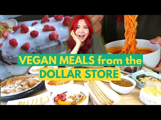 10 Budget Friendly Vegan Dishes w/ ONLY DOLLAR STORE INGREDIENTS