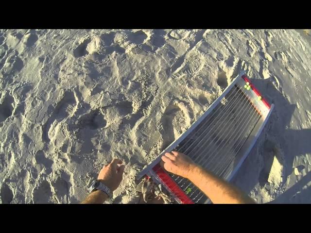 Kontiki Fishing at Papamoa Beach with a GPS Seahorse Kontiki