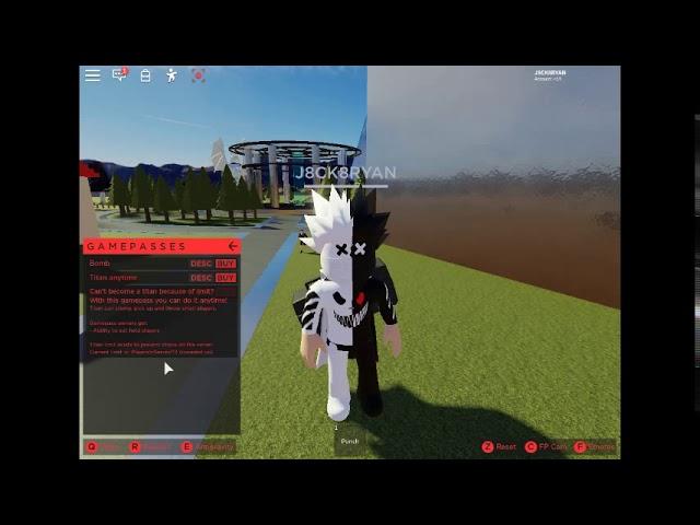 how to become a titan ragdoll testing roblox