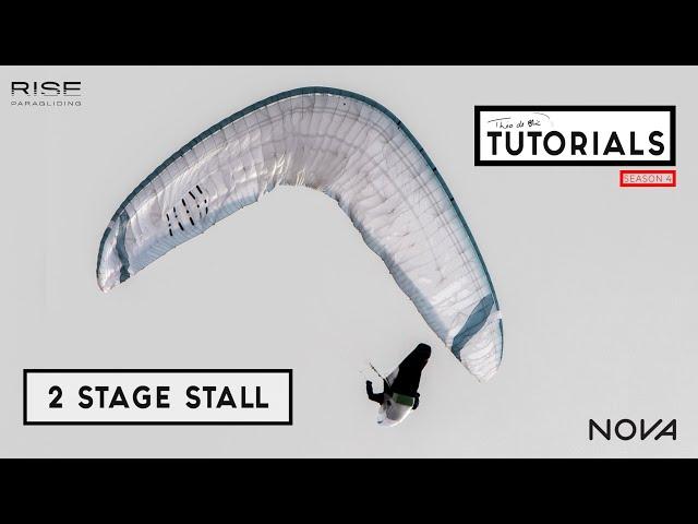 HOW TO STALL A 2 LINER PARAGLIDER  - THEO DE BLIC'S TUTORIALS