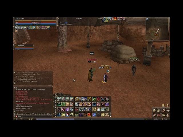 Lineage 2 - MMORPG game without chat.