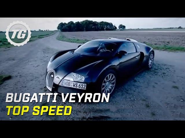 Bugatti Veyron Top Speed Test - Top Gear - BBC