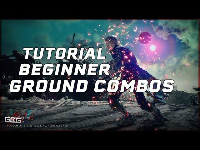 Vergil Ground Combos Tutorial - Devil May Cry 5 Special Edition