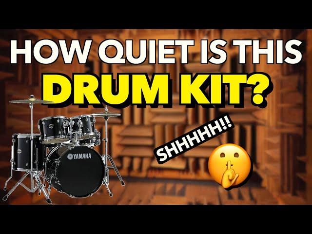 I tried the worlds quietest drum set