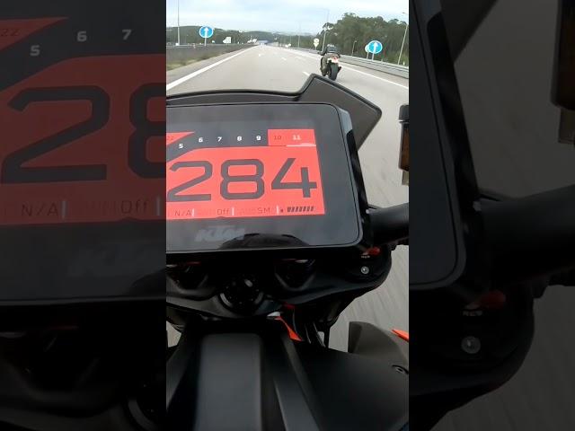 top speed ktm 1290 super duke 3xx 