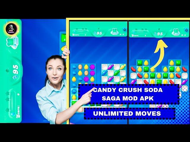 Candy Crush Soda MOD APK | Get Unlimited Moves | Play Fast And Easy