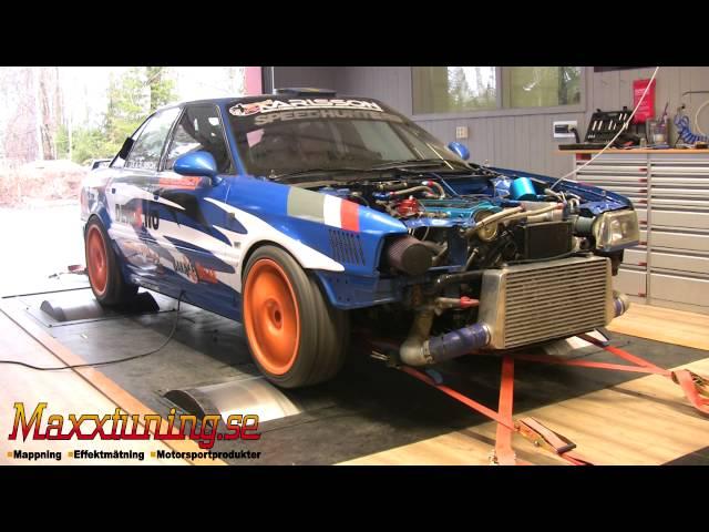 Mappning MaxxECU - 593WHP Audi S2 - Maxxtuning AB