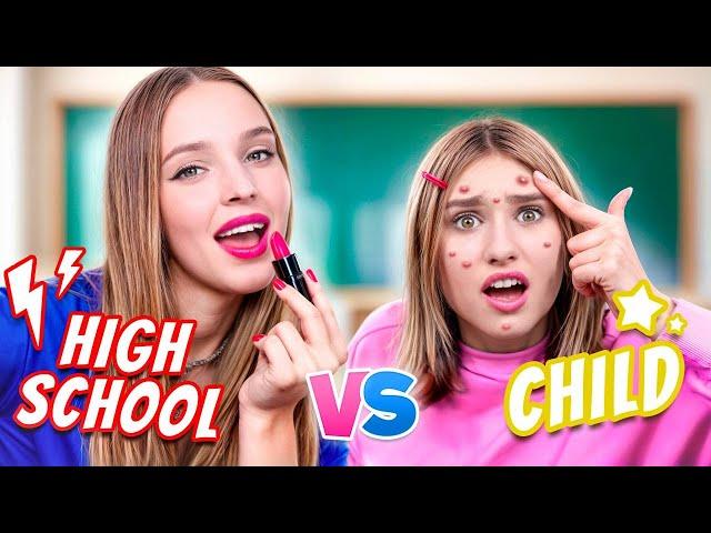 Dumb Sister VS Genius Sister || Nobody Has Seen My Real Face