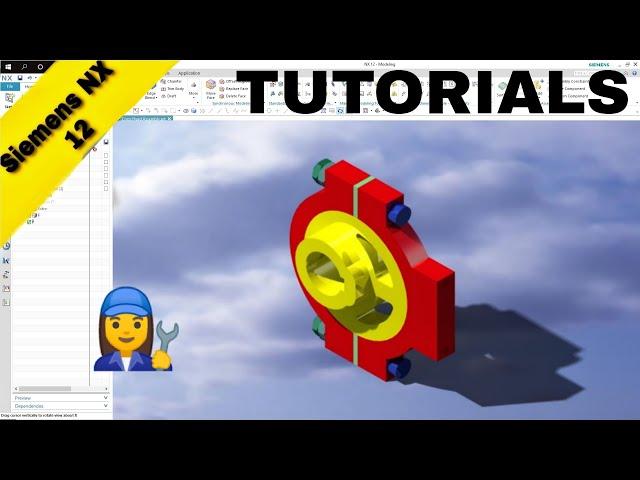 DESIGN ECCENTRIC PARTS ASSEMBLY IN NX | FIRST BODY | #1 PART | SIEMENS NX TUTORIALS | ER JATIN SAPRA