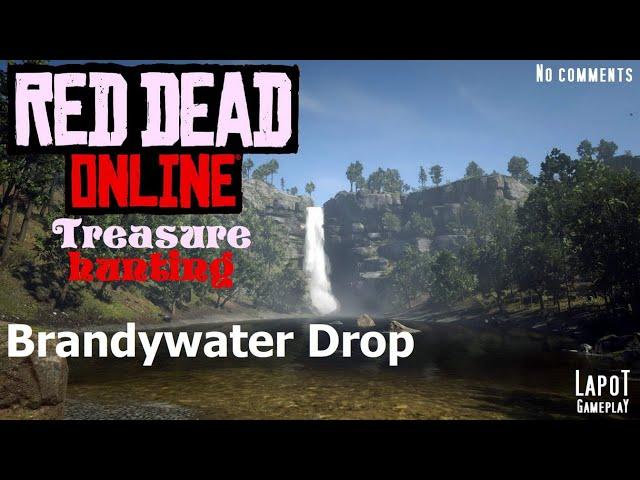 Red Dead Online. Treasure hunting. Brandywater Drop / Карта сокровищ Водопад