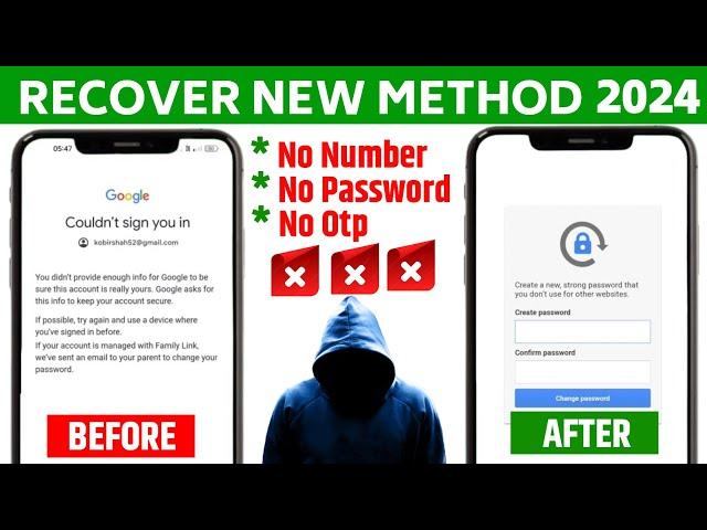  Gmail Account Recovery Kaise Kare | How To Recover Gmail Account | Google Account Recovery | 2024