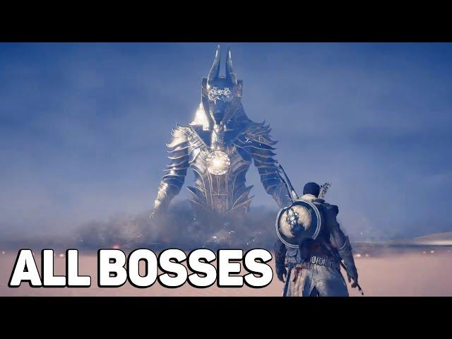 Assassin's Creed Origins - ALL BOSSES (Complete Edition)