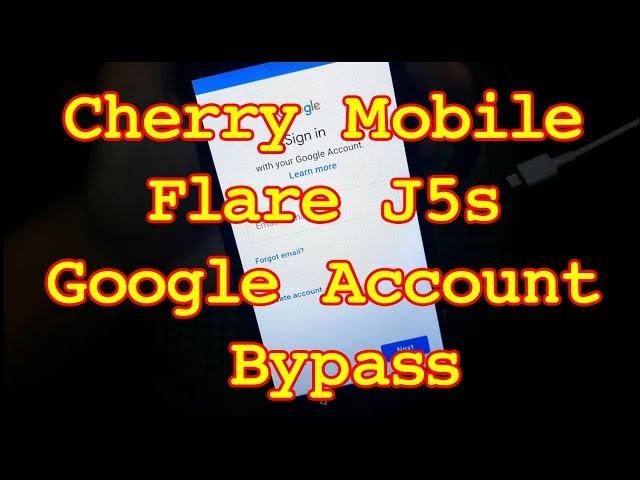 Cherry Mobile | Flare J5s | FRP Bypass