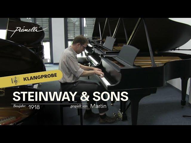 Wunderschöner Steinway & Sons M-Flügel  Klangprobe und Jazz-Improvisation mit Martin #pianelli