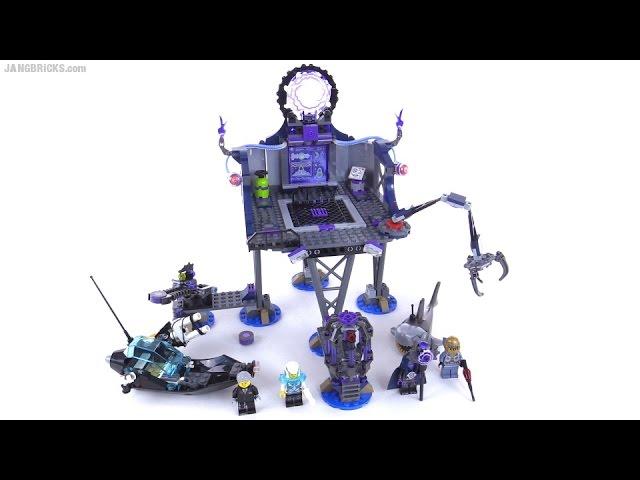 LEGO Ultra Agents AntiMatter's Portal Hideout review! set 70172