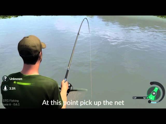 Dovetail Games Fishing Gameplay Phase 6 - How to Net a Fish