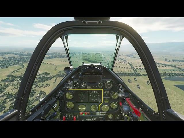 DCS World - P51D - Landing practise (far from good, but not terrible)